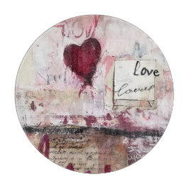 Tabua De Cortar Design Burgundy Série 13