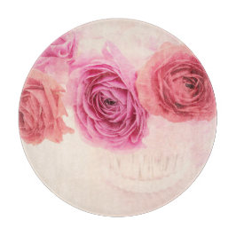 Tabua De Cortar Elegant pink bouquets