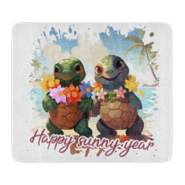 Tabua De Cortar Happy sunny year too