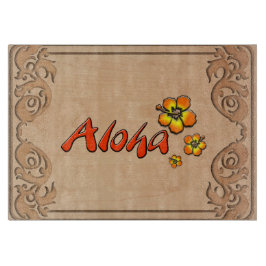 Tabua De Cortar Hawaiian Aloha Caiu Mood Look