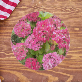 Tabua De Cortar Hidrangea Blooms Rosa Floral