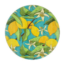 Limões, Damybugs, Blossomas no Fundo do Teal