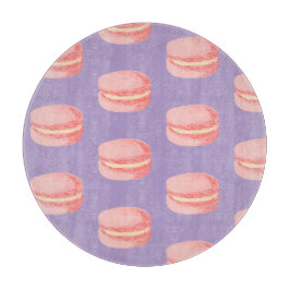 Tabua De Cortar Macarons Rosa