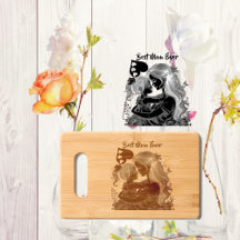 Melhor Mãe Filha Mãe Adorando Foto Cardíaca