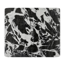 Tabua De Cortar Moderno preto e branco