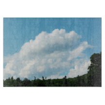 Nuvens encontram árvores