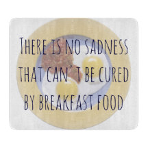 Ovos de Comida do café da manhã em Plate Funny Mot