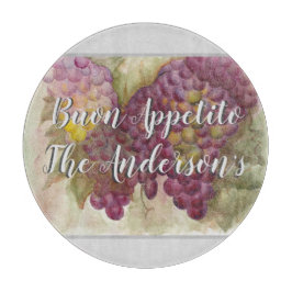 Tabua De Cortar País de Vinho Personalizado que a Tuscana Inspirou