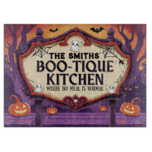 Personalized Halloween Boo-Tique Kitchen