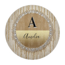 Presente Personalizado de Ouro com Monograma para 
