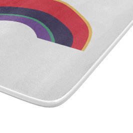 Tabua De Cortar Rainbow Color Regenbogen Arcobaleno