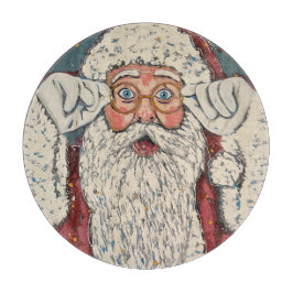 Tabua De Cortar Santa Claus Surprise