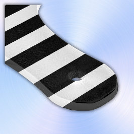 Tabua De Cortar Simples Black and White Stripes |