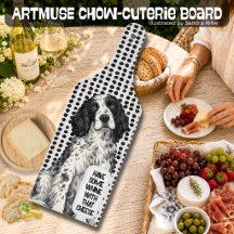 Tábua de charcuteria WINSTON English Setter
