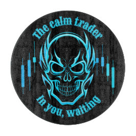 Tabua De Cortar Trade Motivation | Skull | Calm Trader
