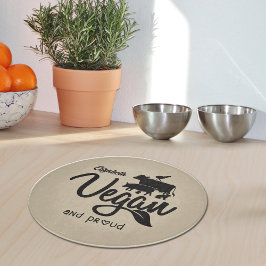 Tabua De Cortar Vegan e Orgulho Personalizados, cozinha
