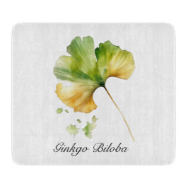 Tabua De Cortar Vida Herbal: Ginkgo Biloba personalizável