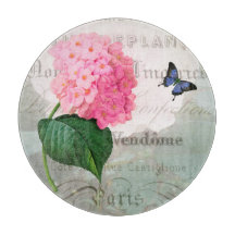 Conselho de Corte de Vidro Decorativo, Rosa, Hydra