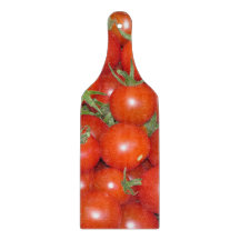 Tábua de Corte de Vidro Colheita de Tomate Cereja
