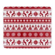 Natal Feriado Padrão Nórdico Cozy