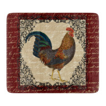 Vintage vermelho do galo