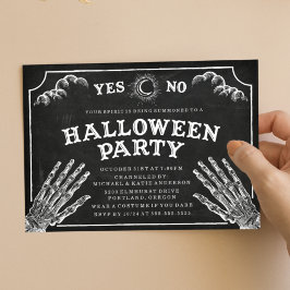 Tábula de Espírito | Convite para Festa de Hallowe