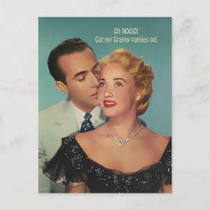 Tabulações de Avó ~ Cartão-postal / Convites