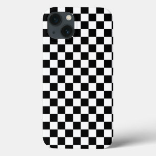 Tabuleiro de damas preto e branco