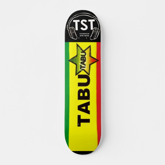 Tabuleiro de skate TABU, deck de 7¾" (Frente)