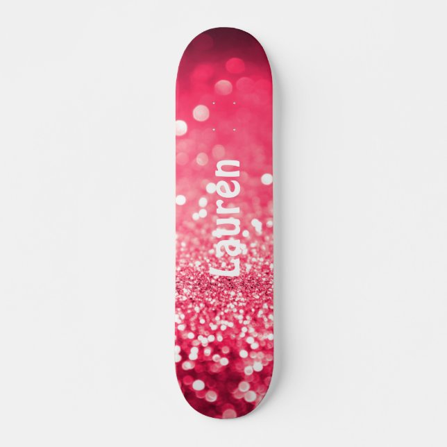 Tabuleiro de Skateboard das Meninas Personalizadas (Frente)