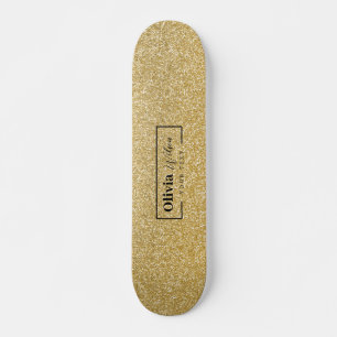Tabuleiro de Skateboard do Nome Personalizado da G