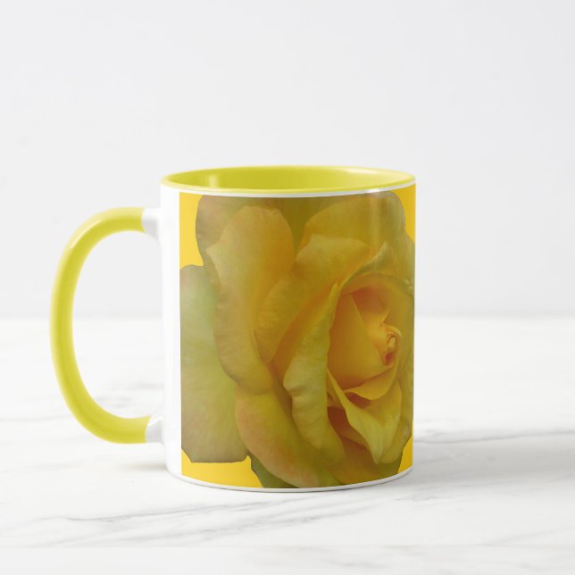 Taça de Café rosa Flor Xíope Xícara de Café (Esquerda)
