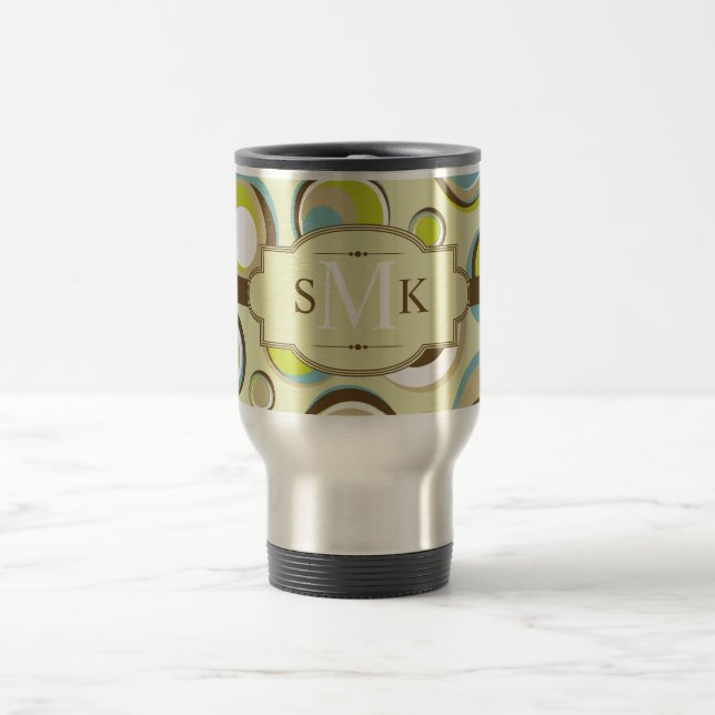 Taça de Caneca de viagem de Aço Inoxidável com Cír (Centro)
