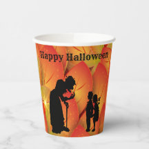 Taça de Halloween da Bruxa Assustadora