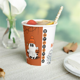 Taça de Papel Halloween | Drinkware de festa diver
