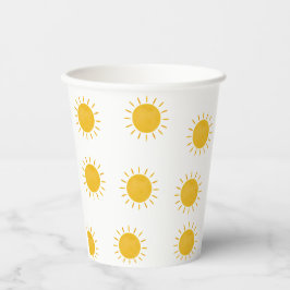 Taça de papel Sun