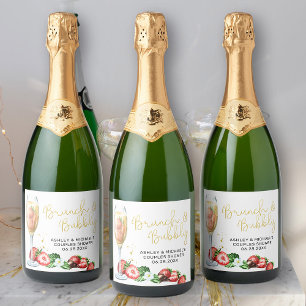 Taca de Vinho Espumante Morango Brunch & Bubbly