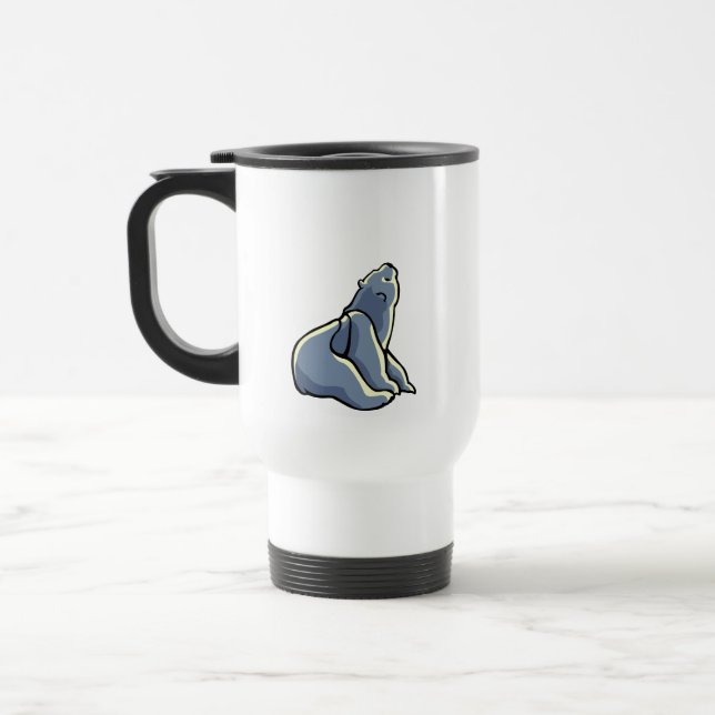 Taça Polar de Urso Caneca de viagem do Urso Ártico (Esquerda)