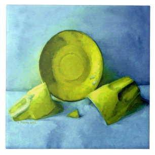 Taça quebrada e molho