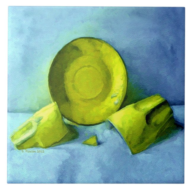 Taça quebrada e molho (Frente)