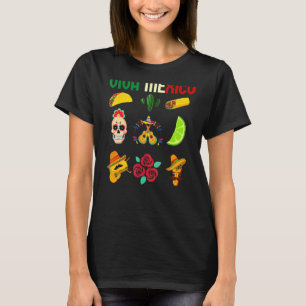 Taco Cactus Cinco De Mayo Fiesta Camisa 5 Viva