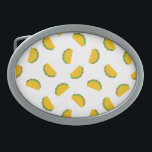 Taco Pattern Impressão Belt Buckle<br><div class="desc">Taco Pattern Impressão Belt Buckle</div>