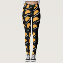 Taco sobre as leggings