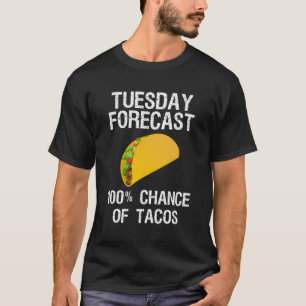 Taco Terça-feira Camisa Longa De Capa - Engraçado