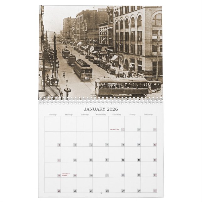 Tacoma histórica, "a cidade calendário do destino" (Jan 2026)