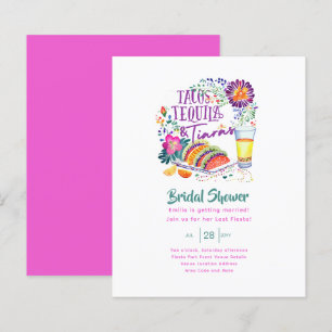 Tacos Tequilas Tiaras Última Festa Chá de Noiva