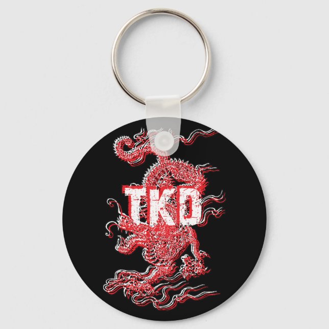 Tae Kwon Do Dragon Chaveiro (Frente)