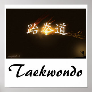 Taekwondo Impressão