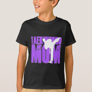 Taekwondo Mamãe Camisa Tae Kwon Do Martial Arts Mo