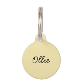 Tag Cachorro de Pet ou Etiqueta de Gato Mínimo Persona